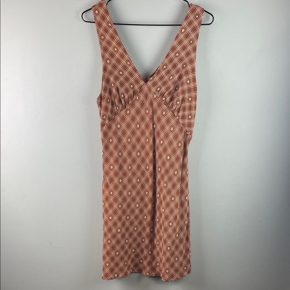Y2K Wild Fable Geometric Sleeveless Tank Dress Size L